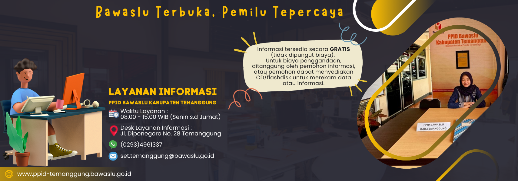 Slider PPID Bawaslu Kabupaten Temanggung