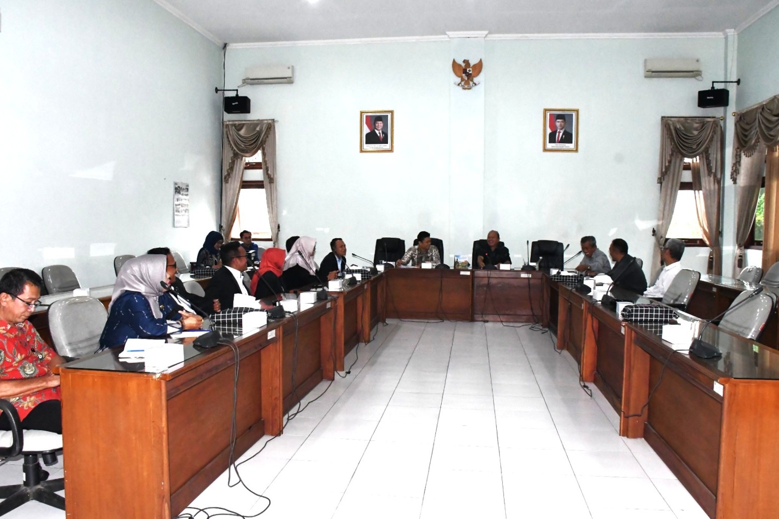 Audiensi dengan Komisi A